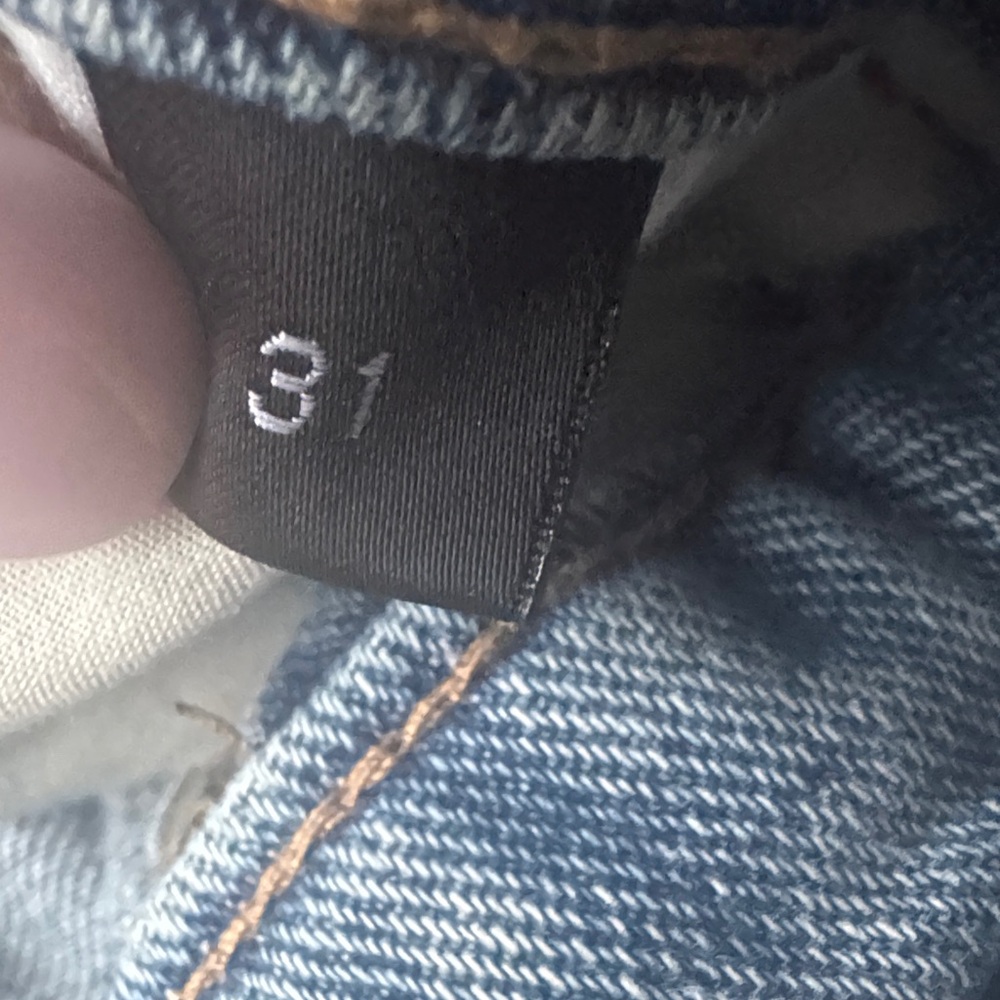 Flying Monkey Light Blue Distressed Boyfriend Jeans - Picture 5 of 7